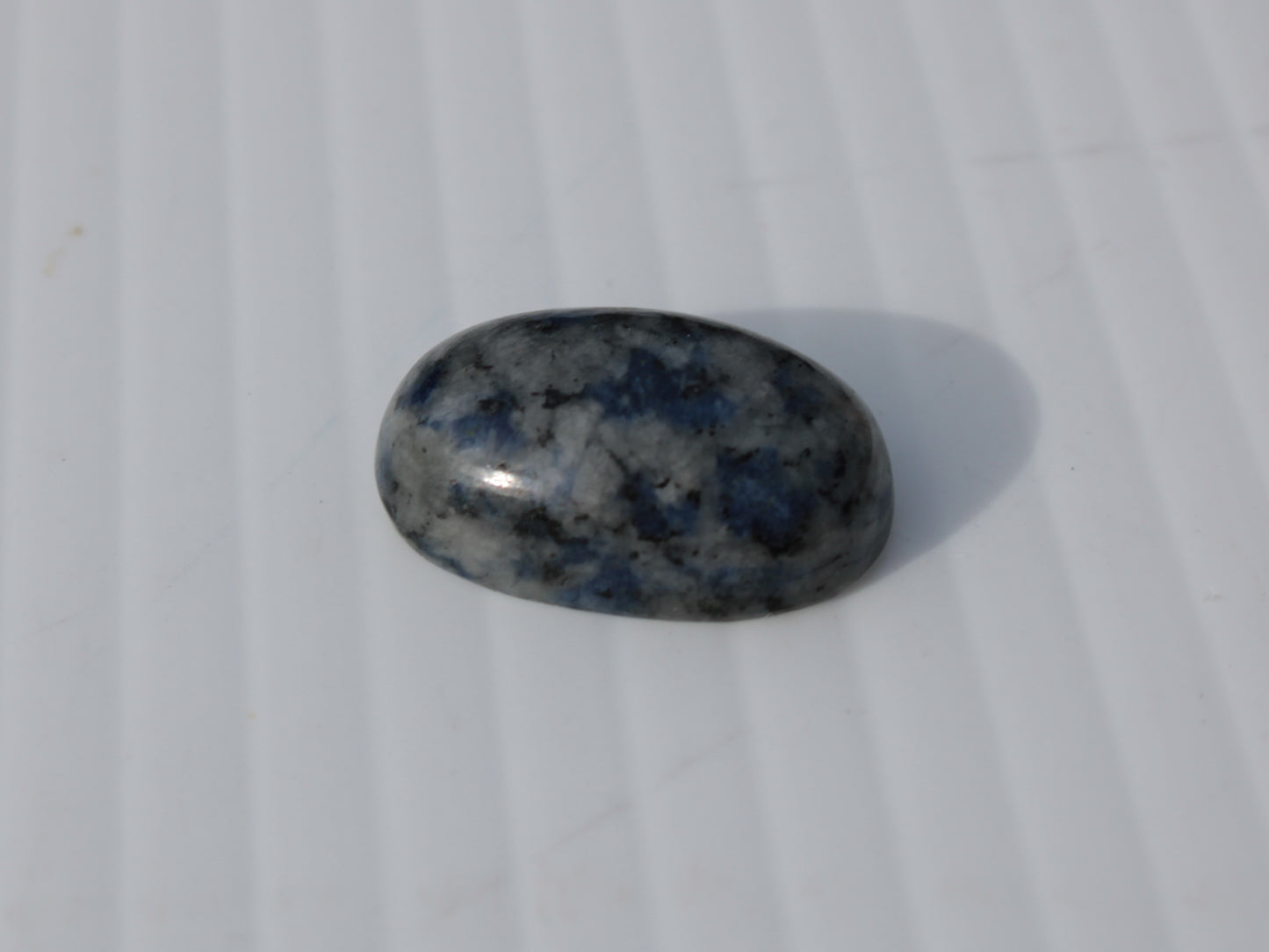 Sodalite polished cabochon 18-21mm 4-4.5g Rocks and Things
