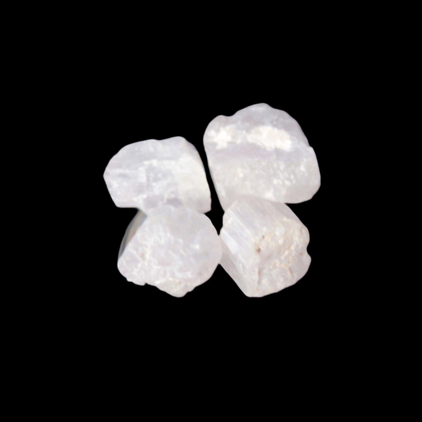 Soft Lilac Kunzite 4 crystals from Afghanistan 28.6ct 5.7g - Rocks and Things Store