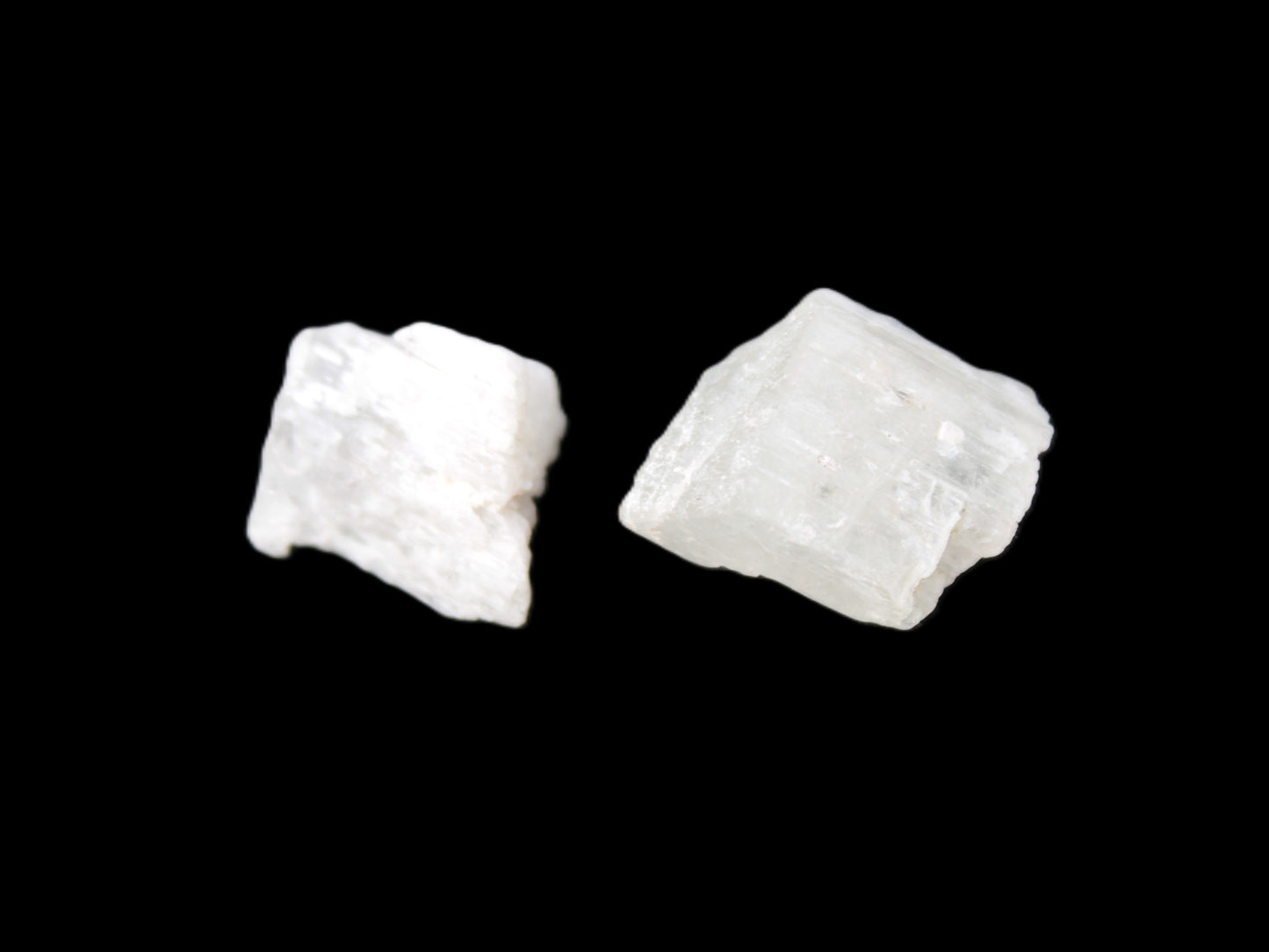 Clear Kunzite 2 crystals from Afghanistan 46.8ct 9.3g Rocks and Things