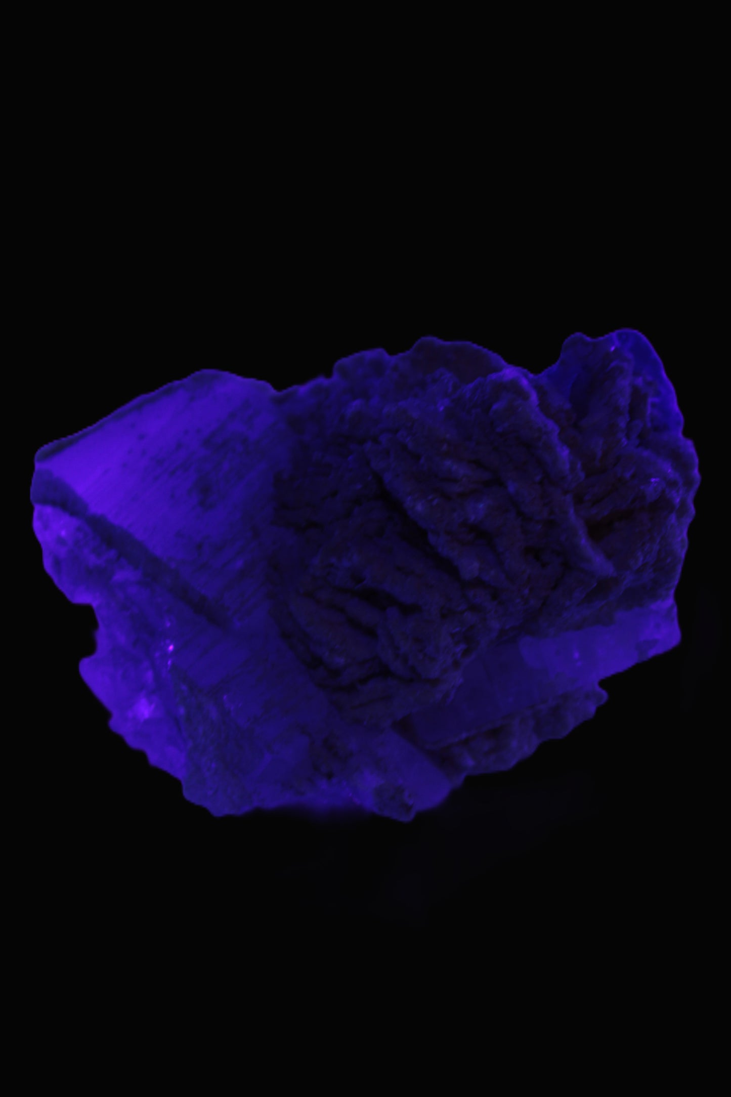 Large bi-colour terminated Green Tourmaline, Clear Aquamarine & Lepidolite on Calcite 118.9g Rocks and Things