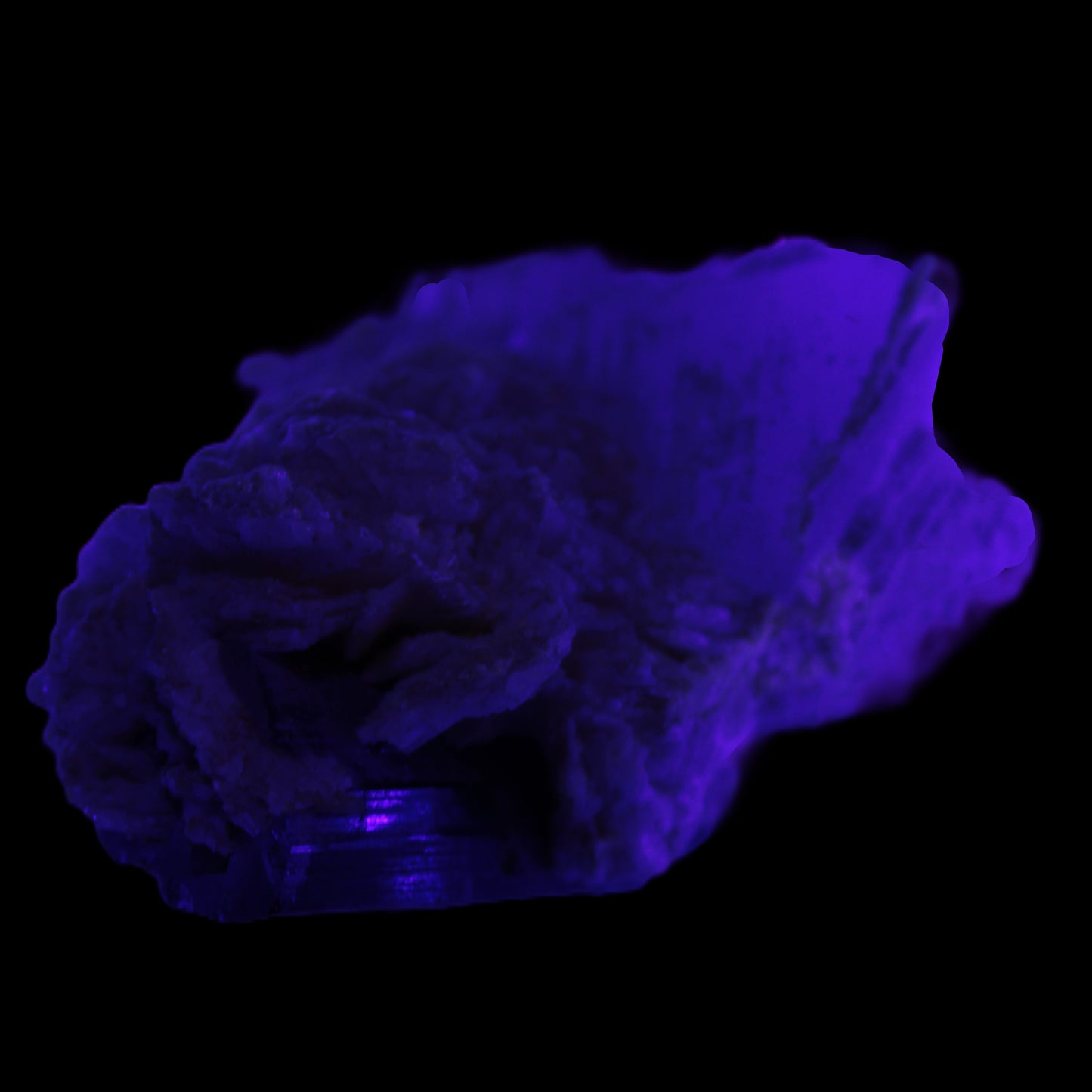 Large bi-colour terminated Green Tourmaline, Clear Aquamarine & Lepidolite on Calcite 118.9g Rocks and Things