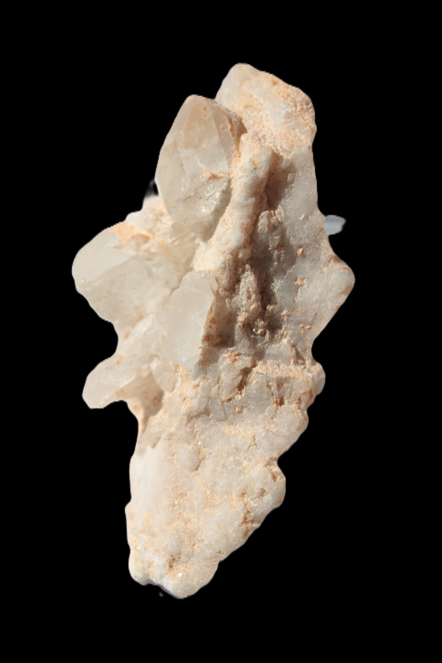 Clear Quartz crystals (Isis face) on flat Calcite/Mica matrix from Afghanistan 170.6ct 34.1g Rocks and Things