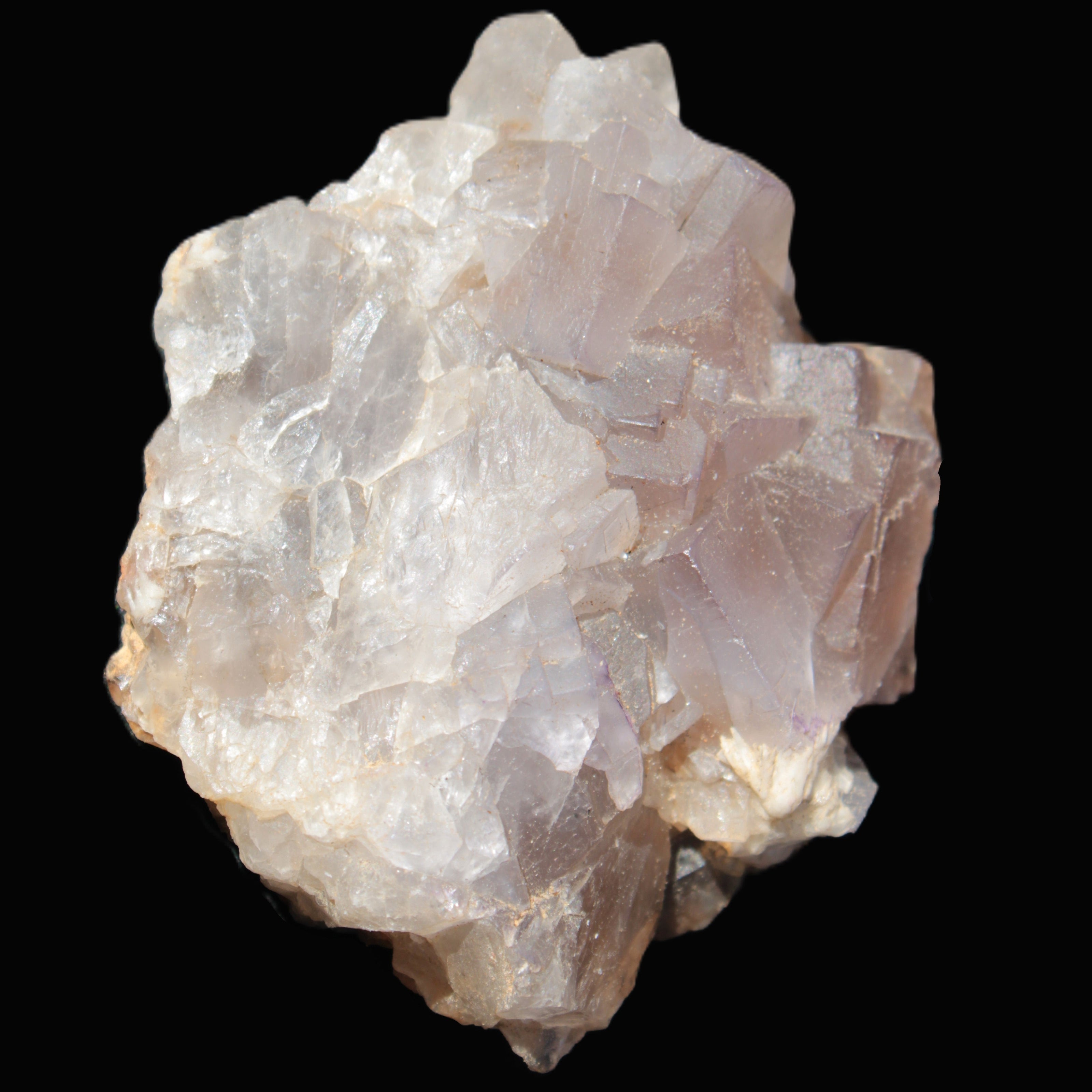 Clear Fluorite cubic cluster 86g in sunlight - Rocks and Things Store
