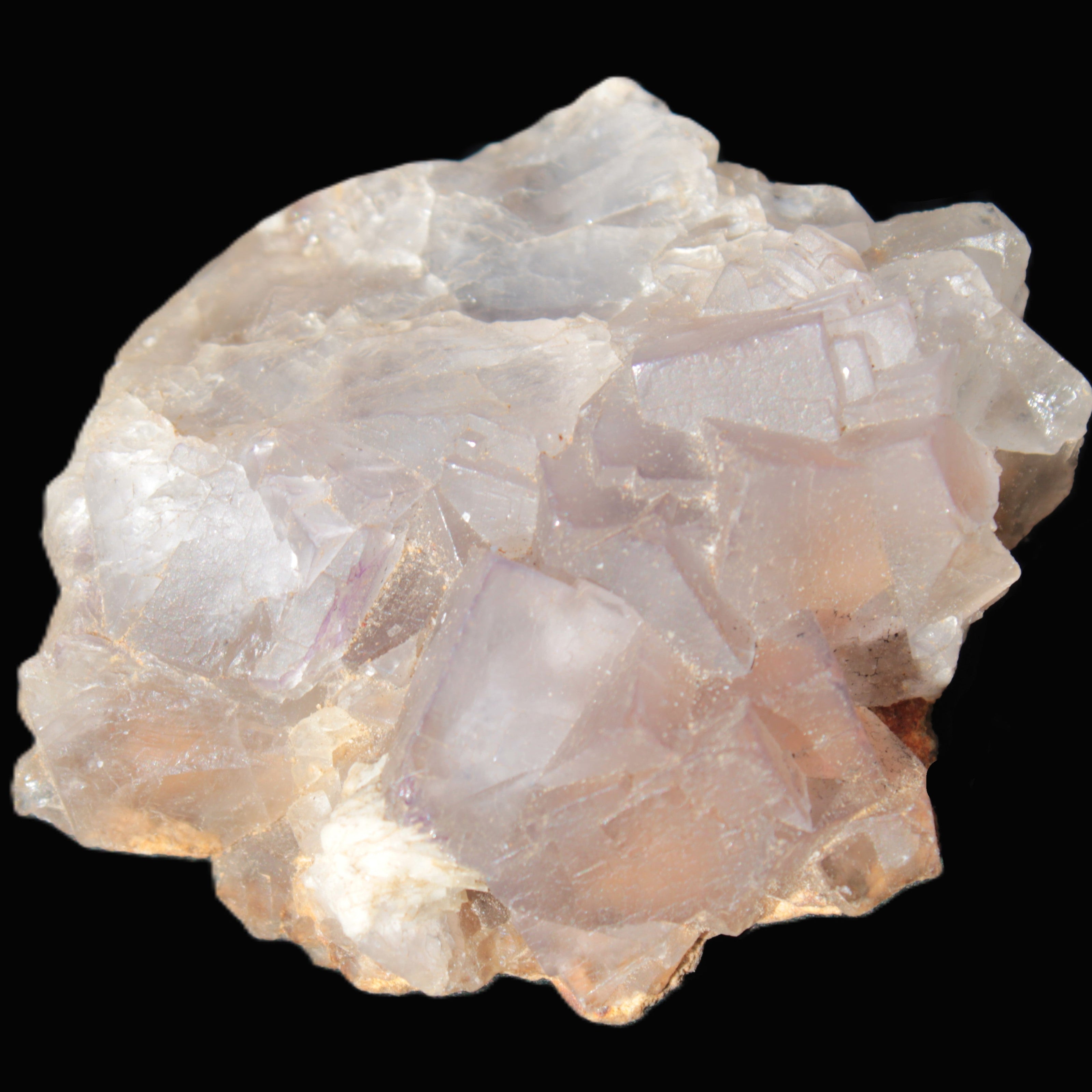 Clear Fluorite cubic cluster 86g in sunlight - Rocks and Things Store