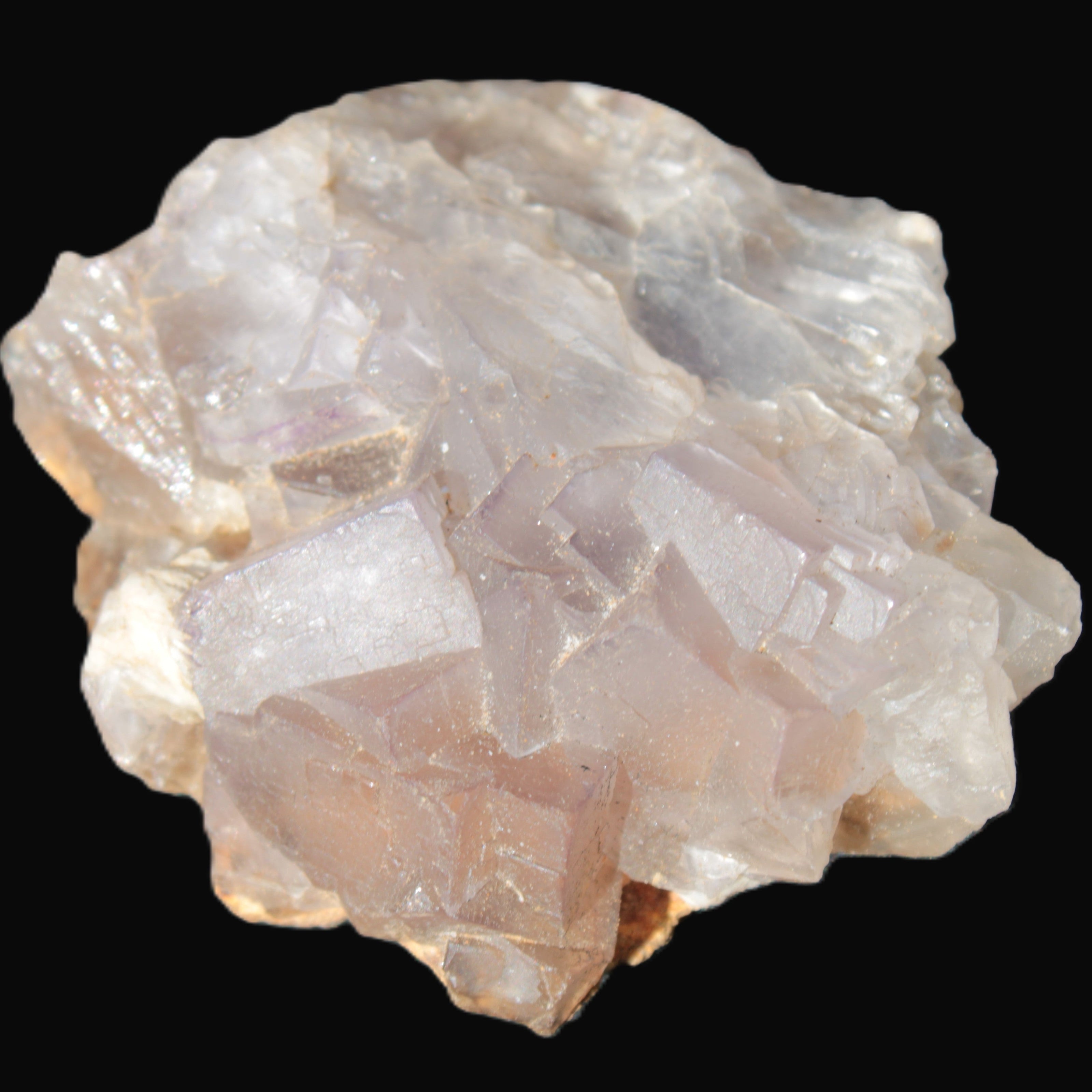 Clear Fluorite cubic cluster 86g in sunlight - Rocks and Things Store