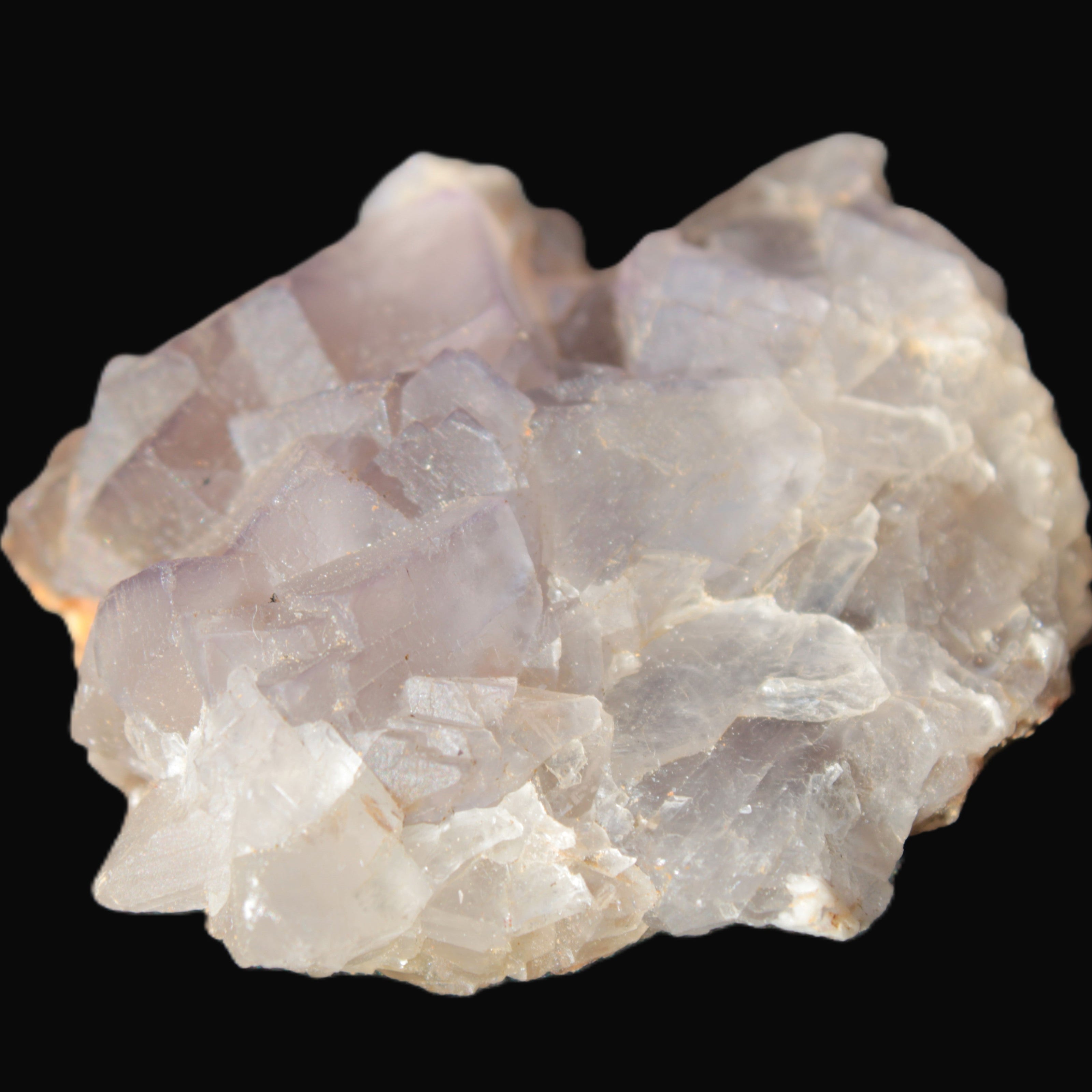 Clear Fluorite cubic cluster 86g in sunlight - Rocks and Things Store