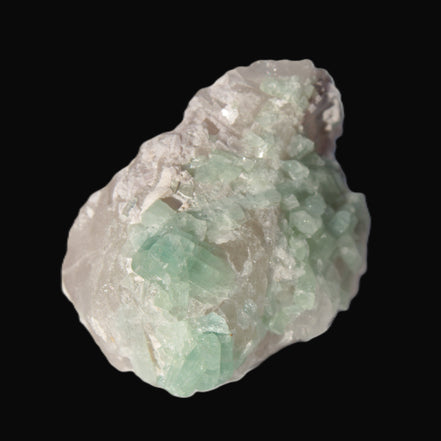 Soft Green Tourmaline cluster on matrix from Afghanistan 116.6ct 23.3g in sunlight - Rocks and Things Store