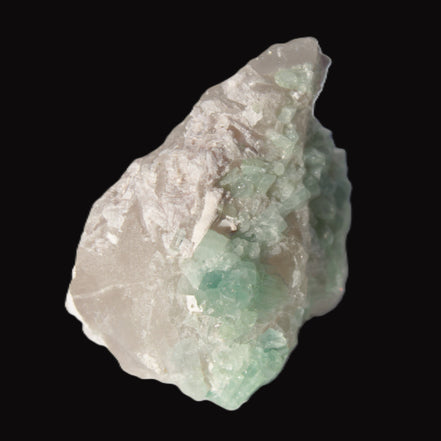 Soft Green Tourmaline cluster on matrix from Afghanistan 116.6ct 23.3g in sunlight - Rocks and Things Store