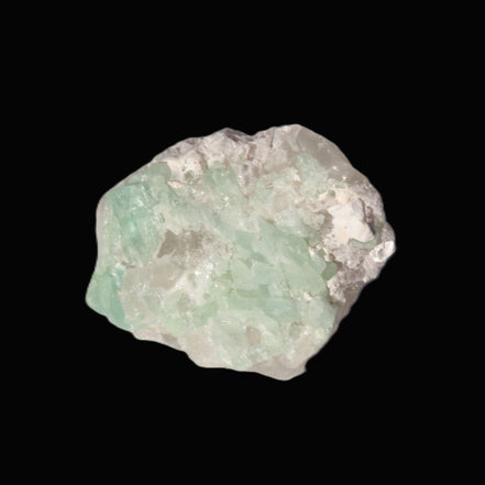 Soft Green Tourmaline cluster on matrix from Afghanistan 116.6ct 23.3g in sunlight - Rocks and Things Store