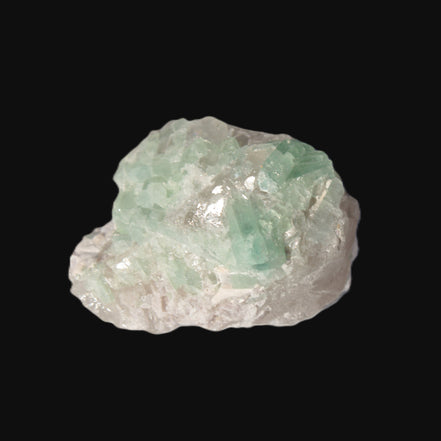 Soft Green Tourmaline cluster on matrix from Afghanistan 116.6ct 23.3g in sunlight - Rocks and Things Store