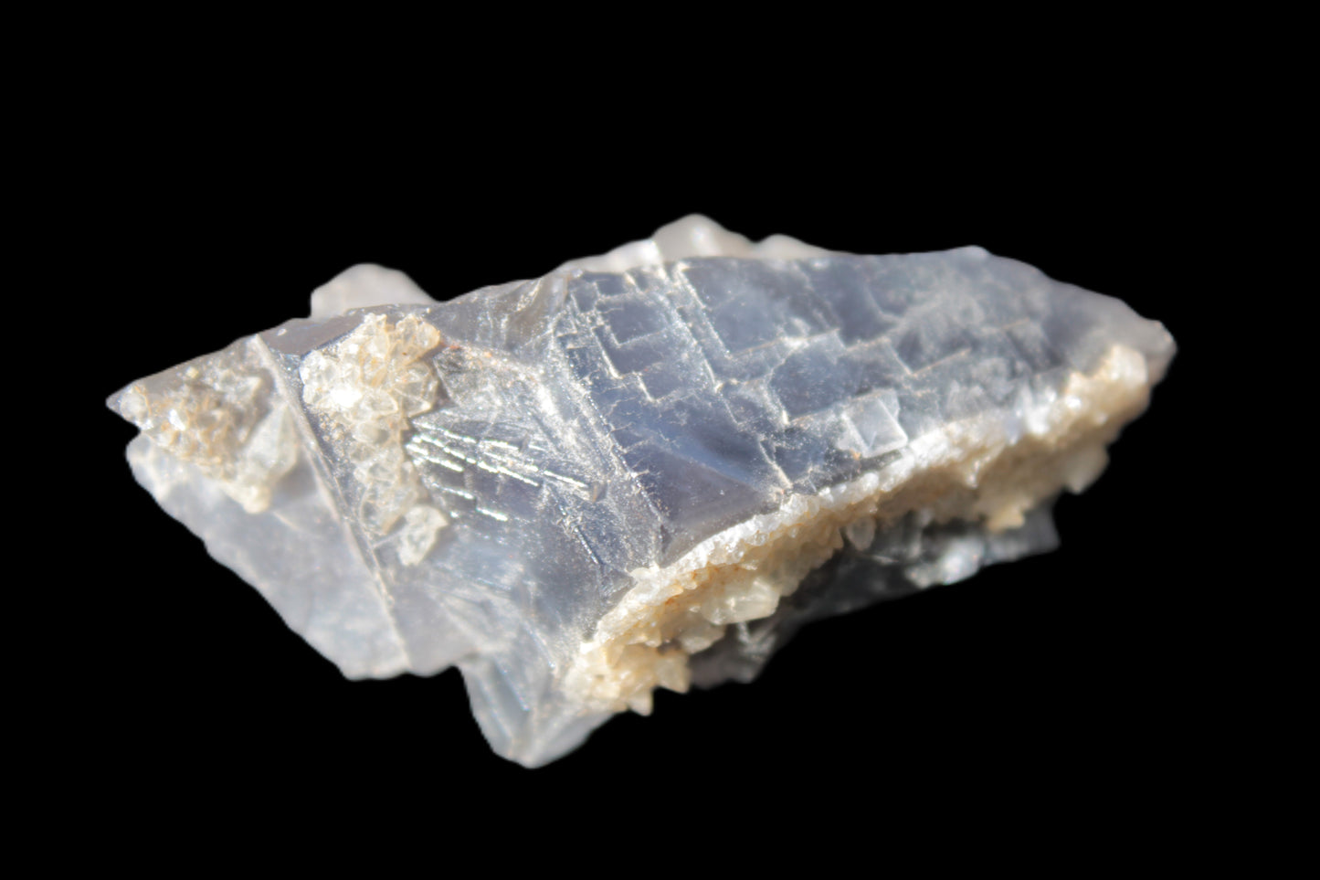 Blue cubic Fluorite 235ct 47g Rocks and Things
