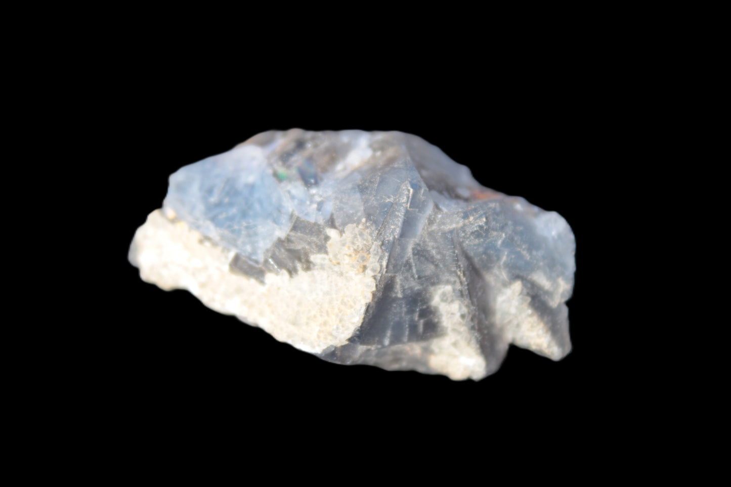 Blue cubic Fluorite 235ct 47g Rocks and Things