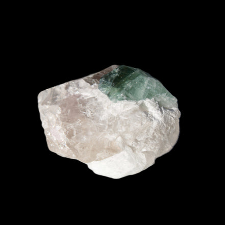 Emerald on Quartz and Feldspar 90ct 19g in sunlight - Rocks and Things Store