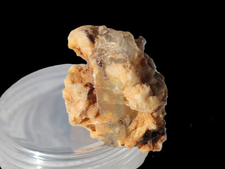 Clear Aquamarine with Heliodor in Mica and Calcite 25mm 61.4ct 12.2g Rocks and Things