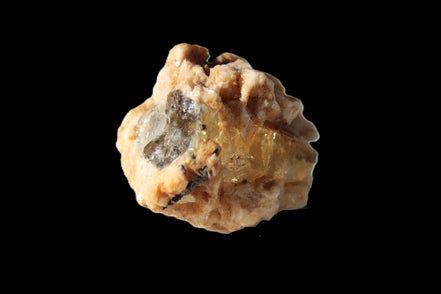 Clear Aquamarine with Heliodor in Mica and Calcite 25mm 61.4ct 12.2g Rocks and Things