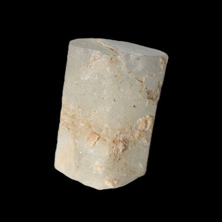 Terminated Aquamarine with Feldspar & Mica matrix 28mm 94.5ct 18.9g in sunlight - Rocks and Things Store