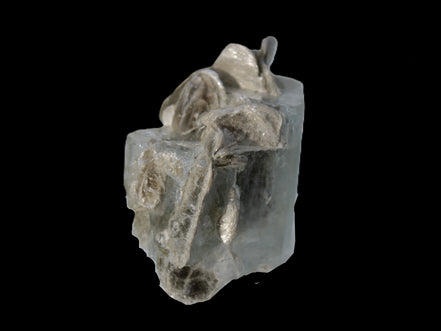 Terminated Clear Aquamarine crystal cluster with Mica 30mm 118.7ct 23.7g  - Rocks and Things Store