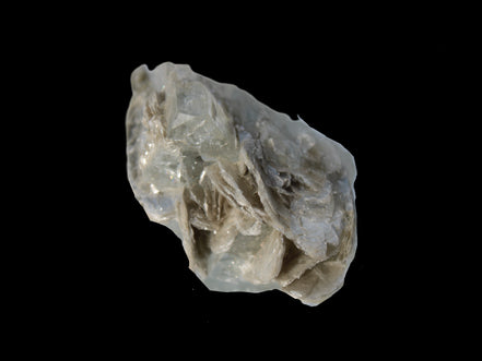 Terminated Clear Aquamarine crystal cluster with Mica 30mm 118.7ct 23.7g Rocks and Things