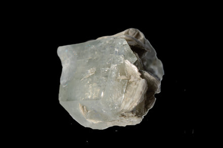 Terminated Clear Aquamarine crystal cluster with Mica 30mm 118.7ct 23.7g Rocks and Things