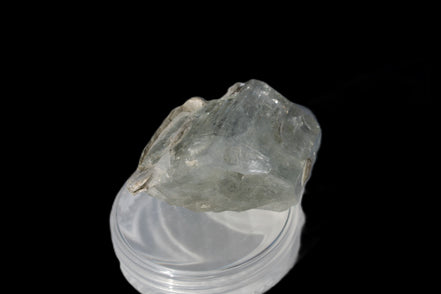 Terminated Clear Aquamarine crystal cluster with Mica 30mm 118.7ct 23.7g Rocks and Things