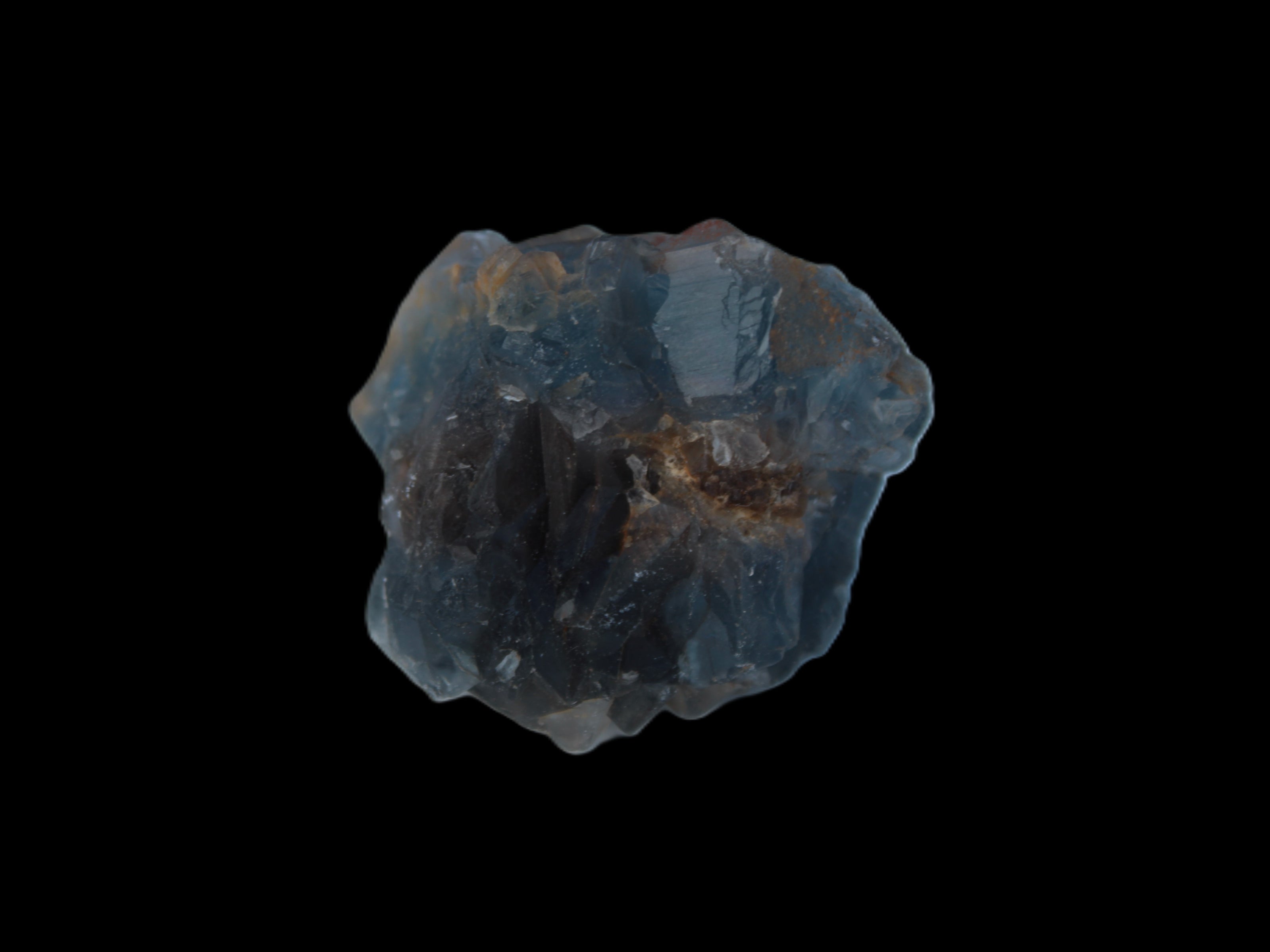Blue cubic Fluorite 219.3ct 43.8g Rocks and Things