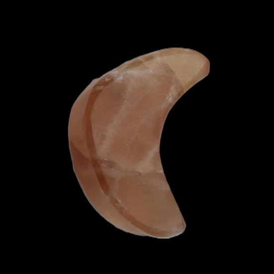 Honey Afghan Jade Crescent Moon 32mm 11.3g Rocks and Things