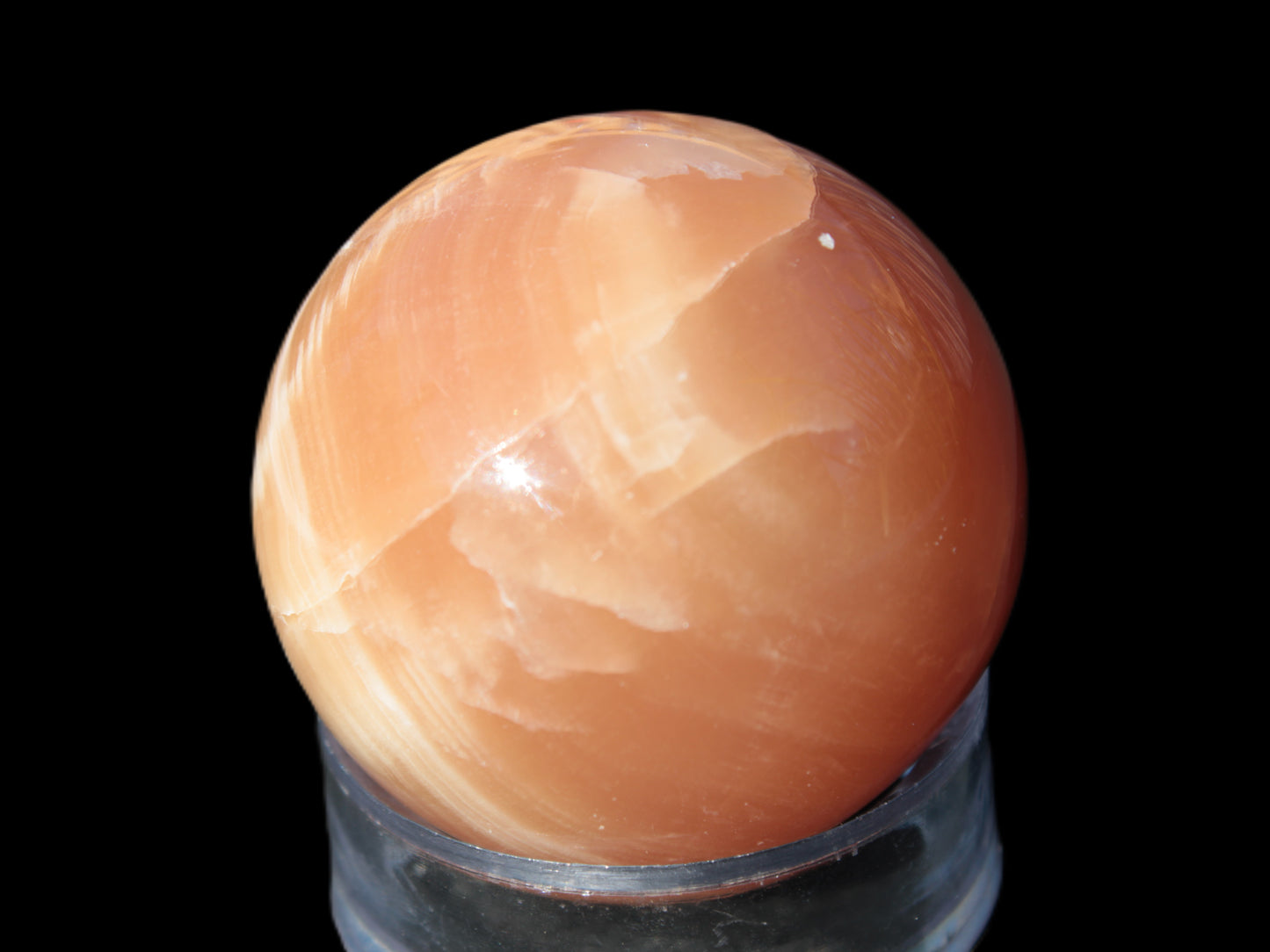 Honey Calcite sphere 48mm 175g Rocks and Things