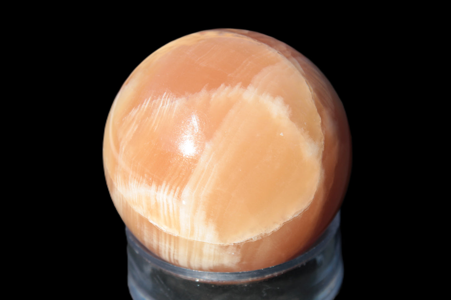 Honey Calcite sphere 48mm 175g Rocks and Things