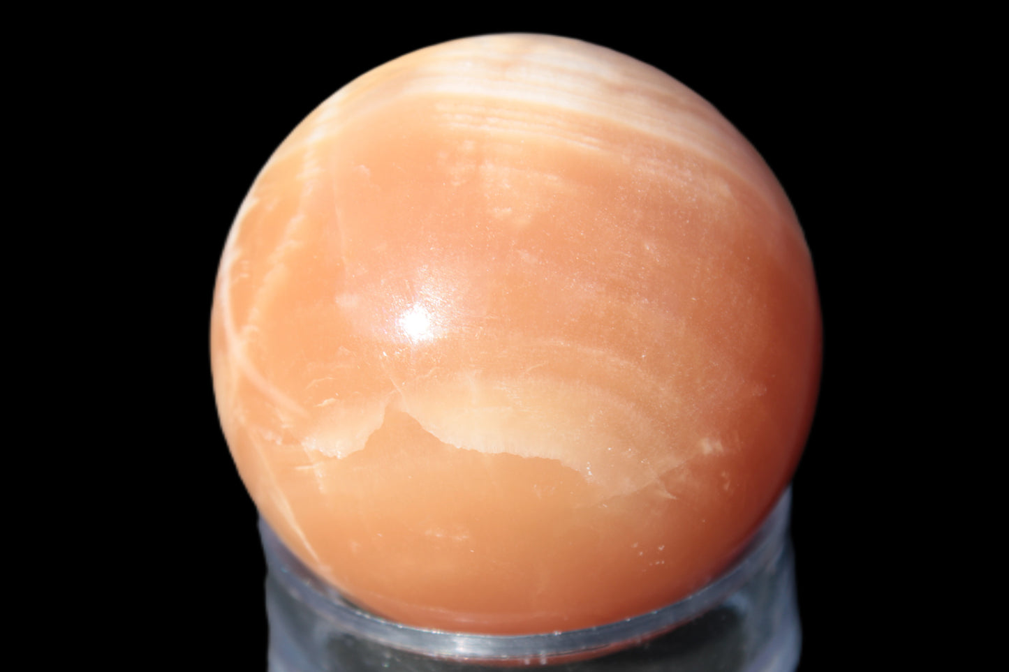 Honey Calcite sphere 48mm 175g Rocks and Things