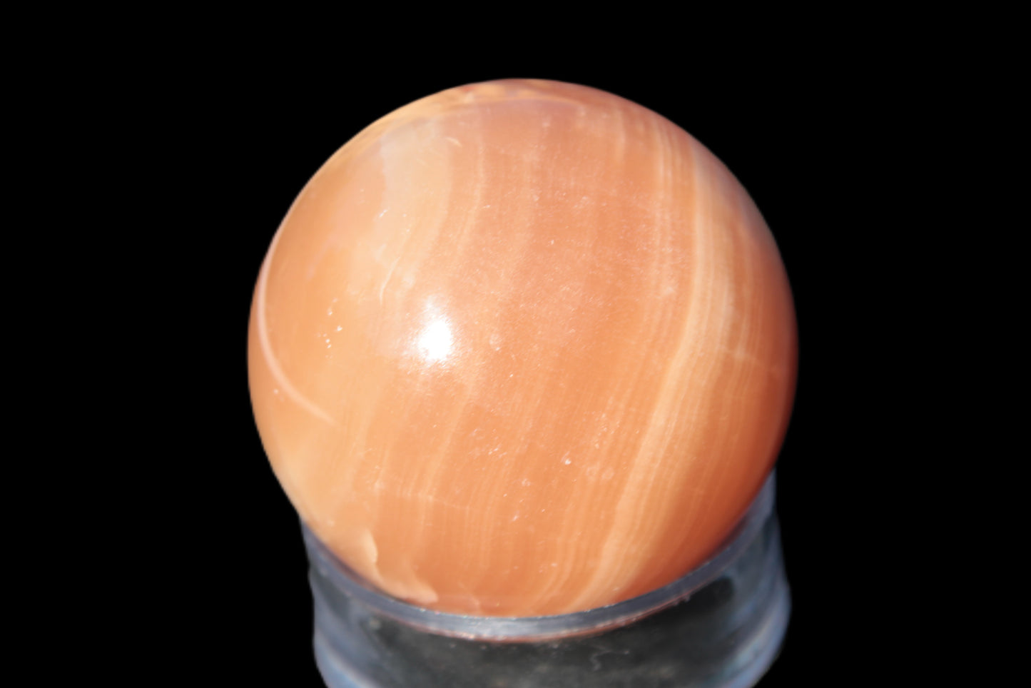 Honey Calcite sphere 48mm 175g Rocks and Things