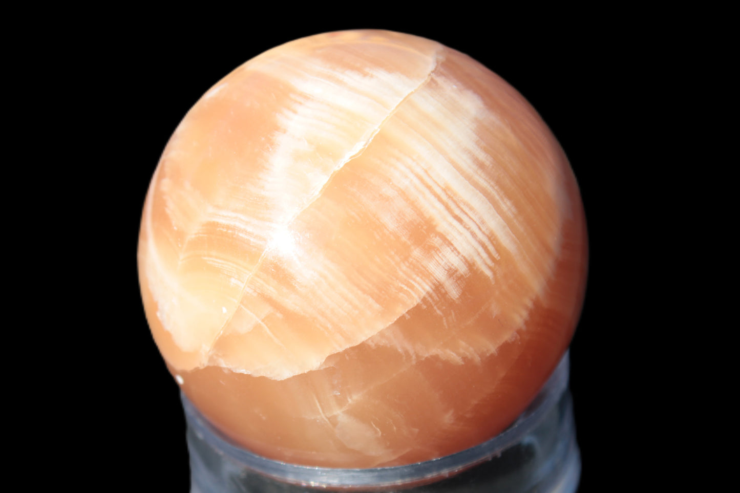 Honey Calcite sphere 48mm 175g Rocks and Things