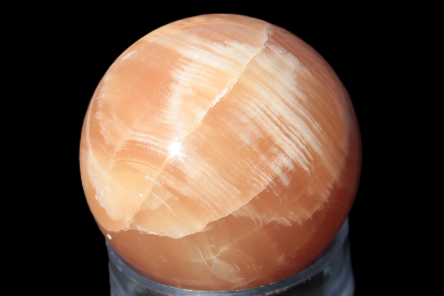 Honey Calcite sphere 48mm 175g Rocks and Things