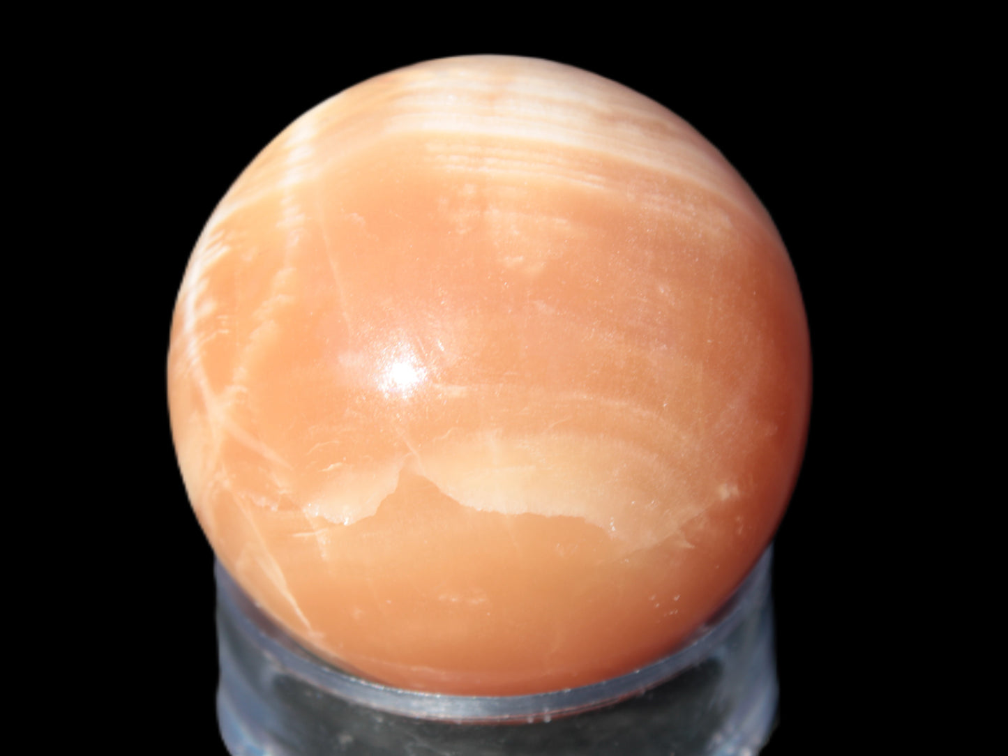 Honey Calcite sphere 48mm 175g Rocks and Things