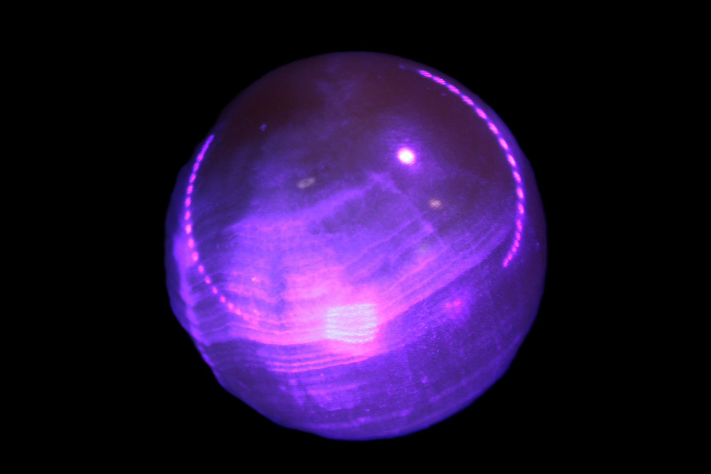 Honey Calcite sphere 48mm 175g Rocks and Things