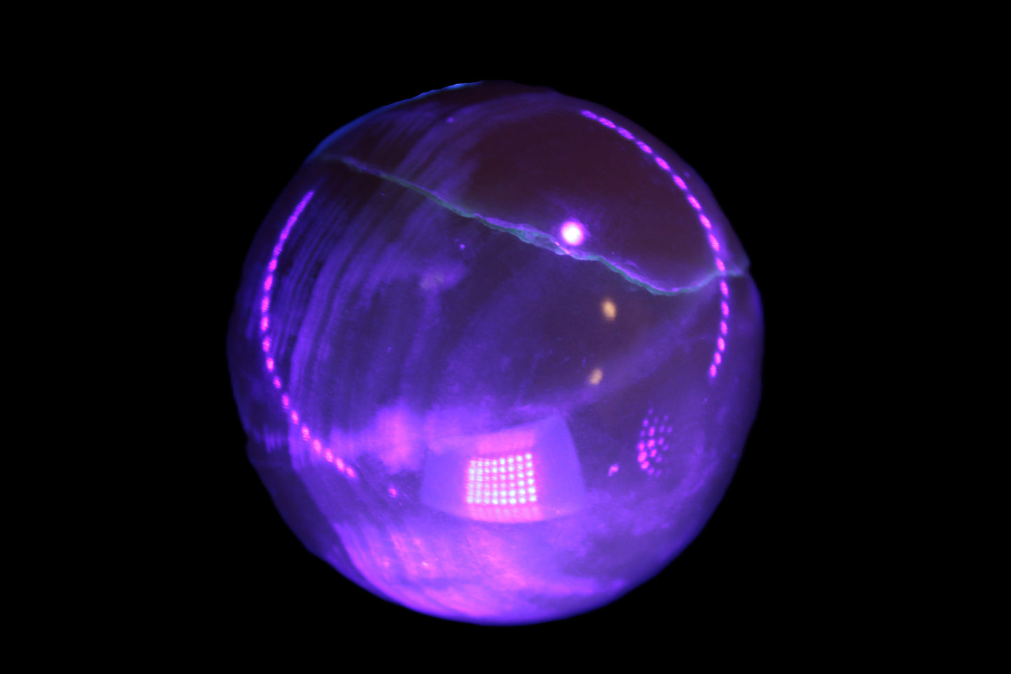Honey Calcite sphere 48mm 175g Rocks and Things