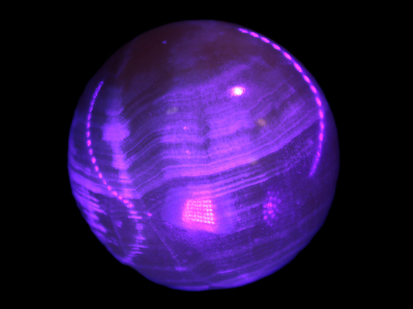 Honey Calcite sphere 48mm 175g Rocks and Things