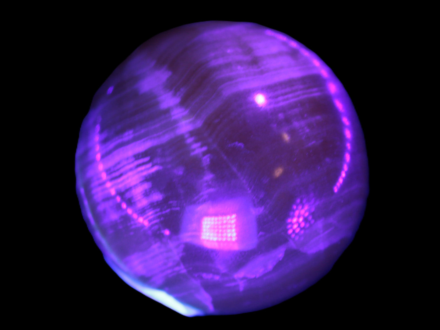 Honey Calcite sphere 48mm 175g Rocks and Things