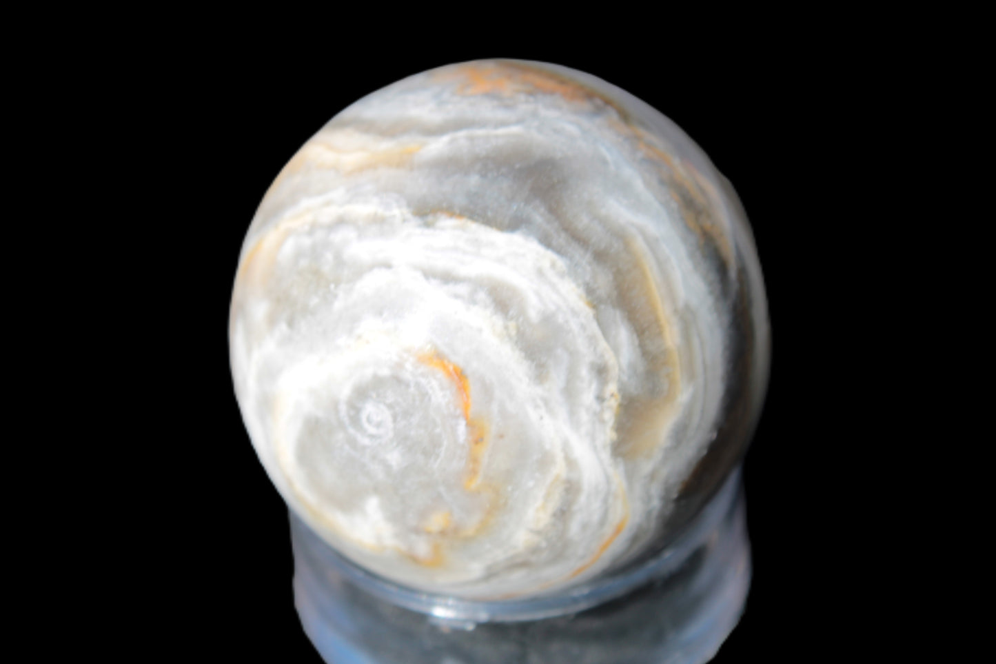 BumbleBee Calcite sphere 51mm 191g Rocks and Things