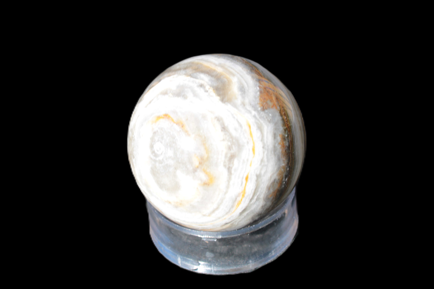 BumbleBee Calcite sphere 51mm 191g Rocks and Things