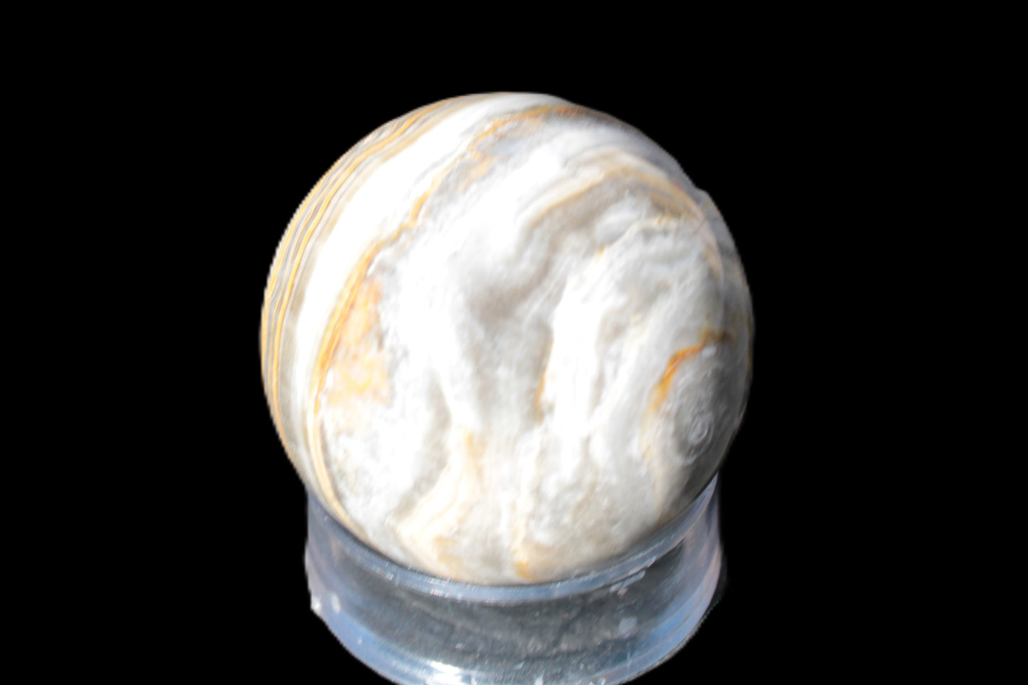 BumbleBee Calcite sphere 51mm 191g Rocks and Things