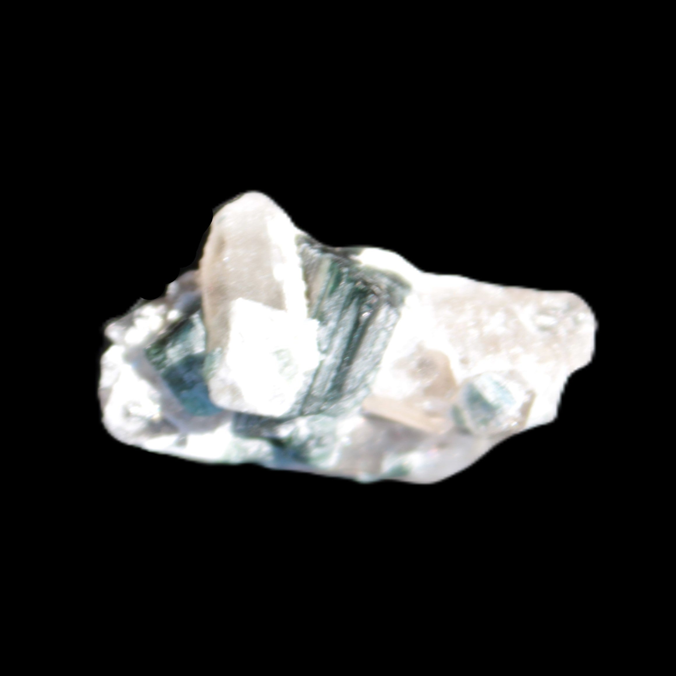 Smoky Quartz cluster with Green Tourmaline from Skardu, Pakistan 13.9ct 2.8g Rocks and Things