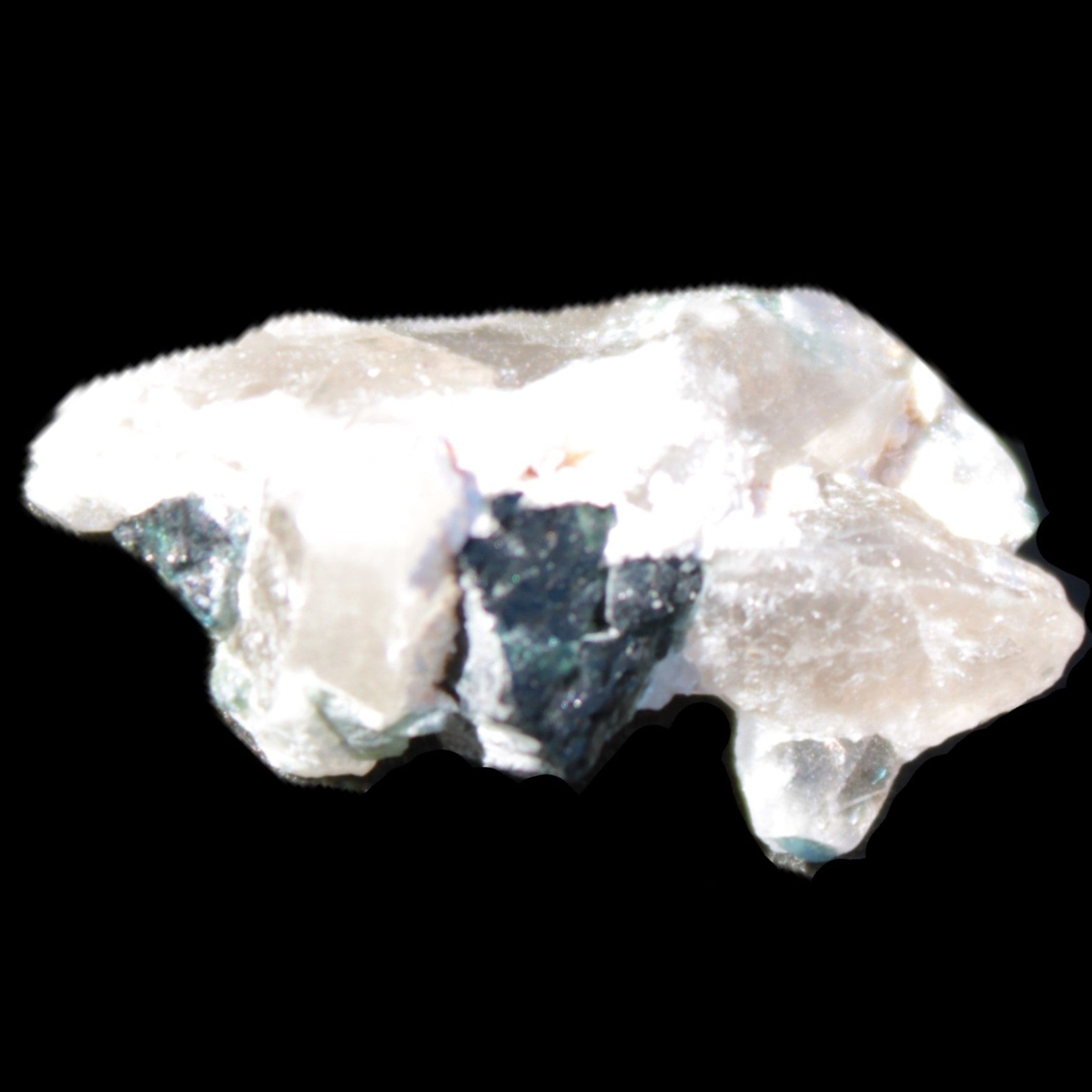 Smoky Quartz cluster with Green Tourmaline from Skardu, Pakistan 13.9ct 2.8g Rocks and Things