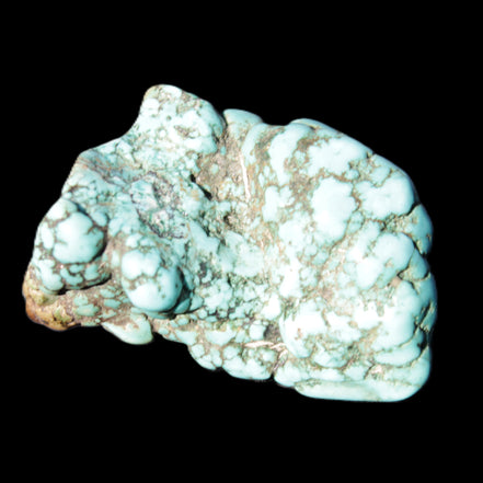 Persian Turquoise 32*42mm 52.3g in sunlight - Rocks and Things Store