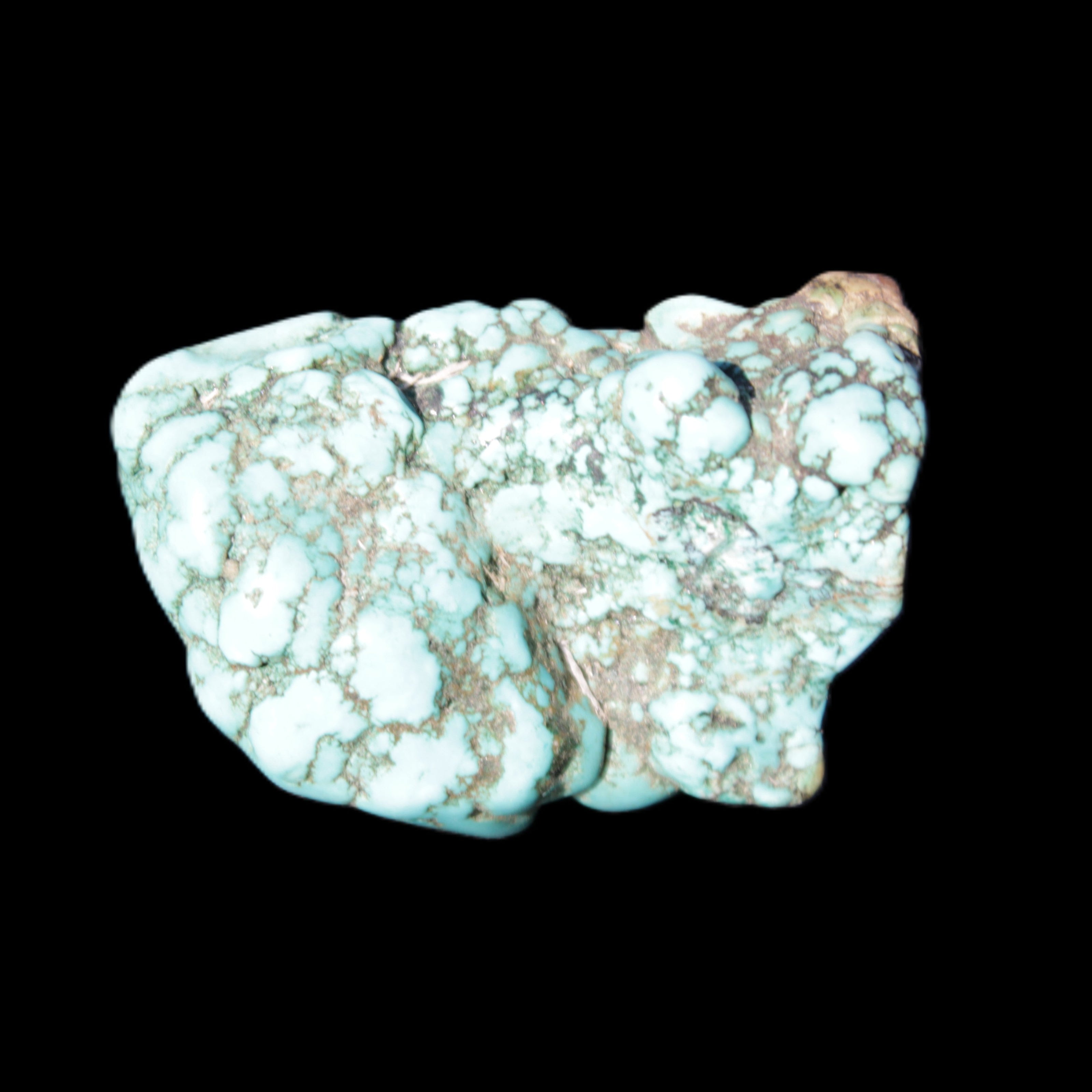 Persian Turquoise 32*42mm 52.3g in sunlight - Rocks and Things Store