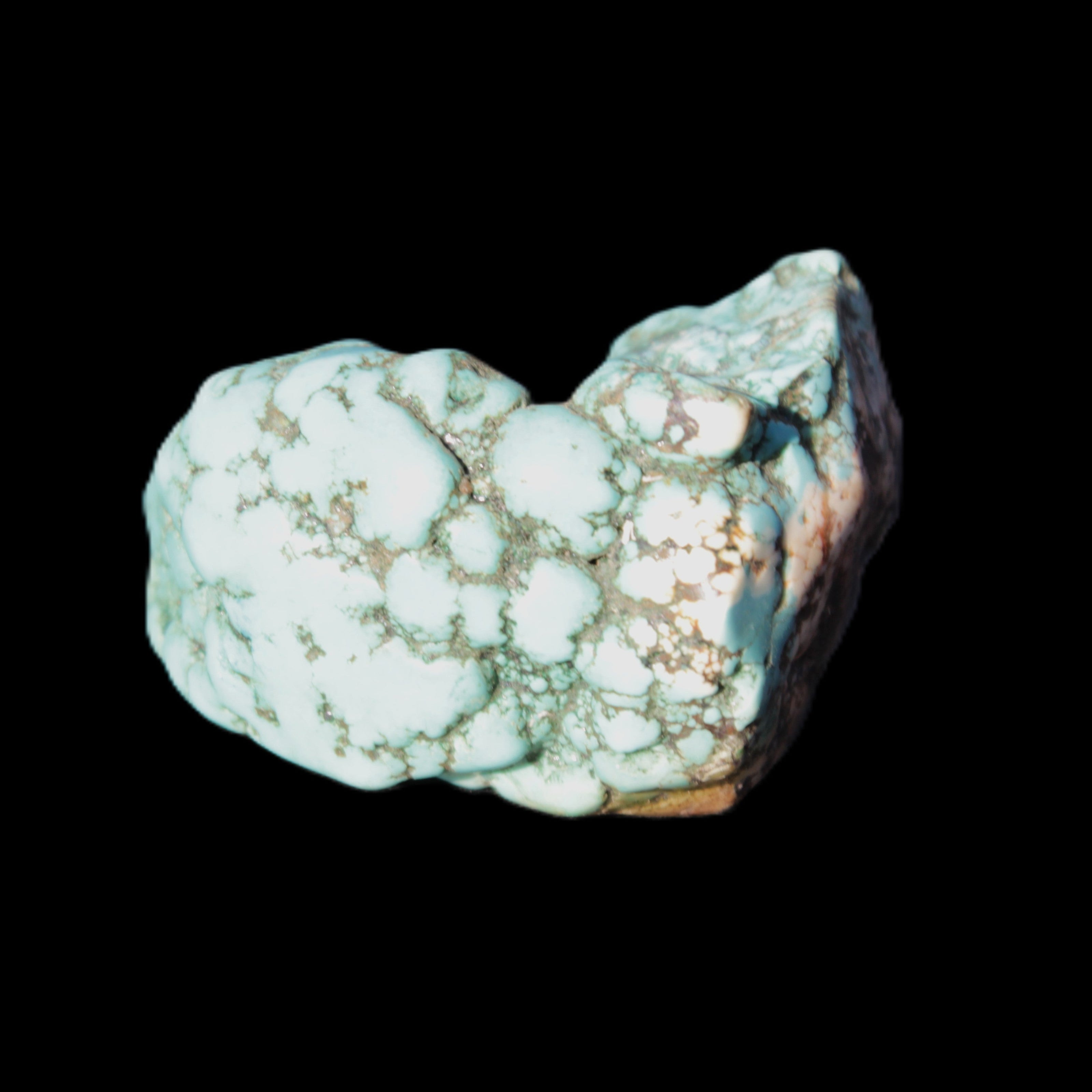 Persian Turquoise 32*42mm 52.3g in sunlight - Rocks and Things Store