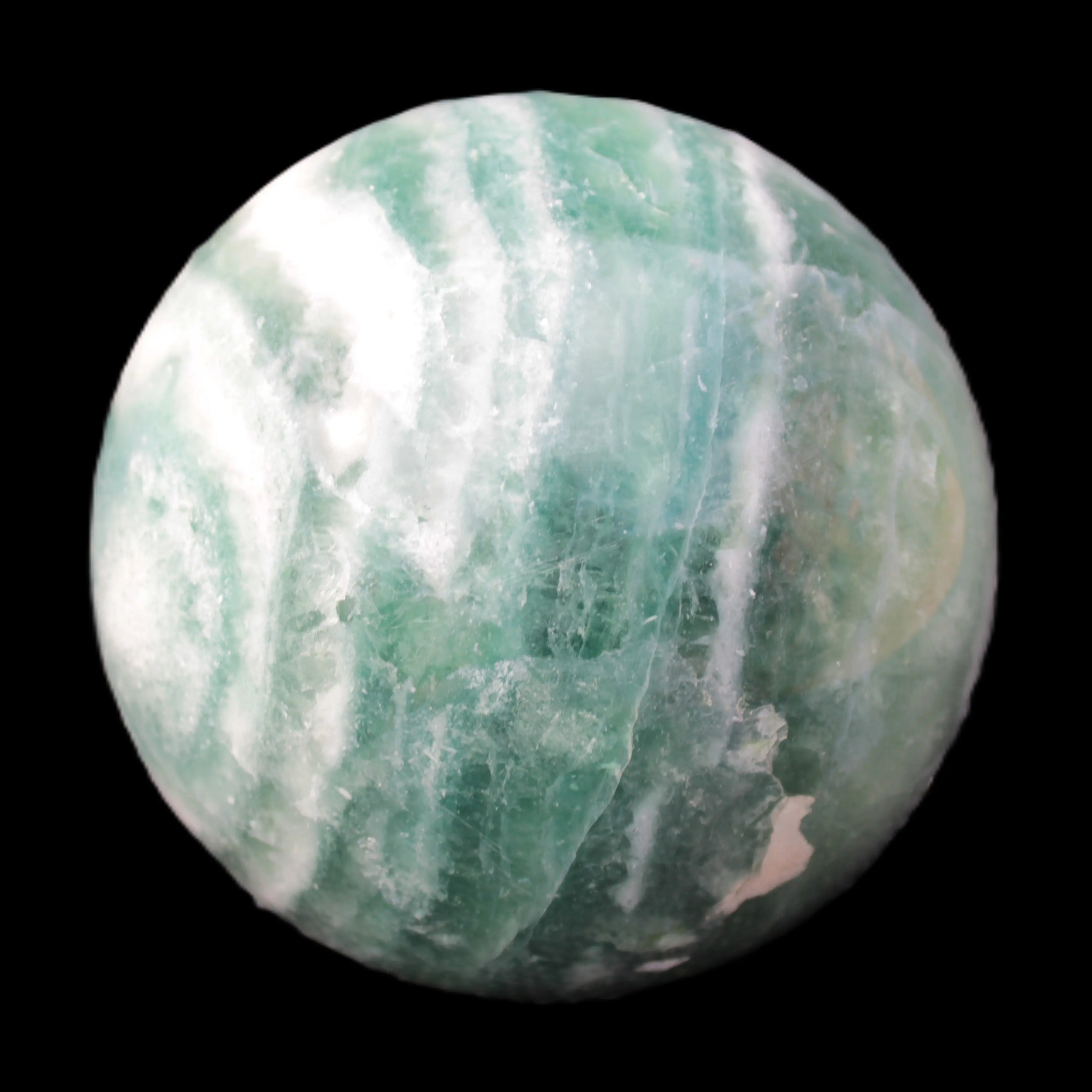 Large Green Fluorite sphere 2563g Rocks and Things
