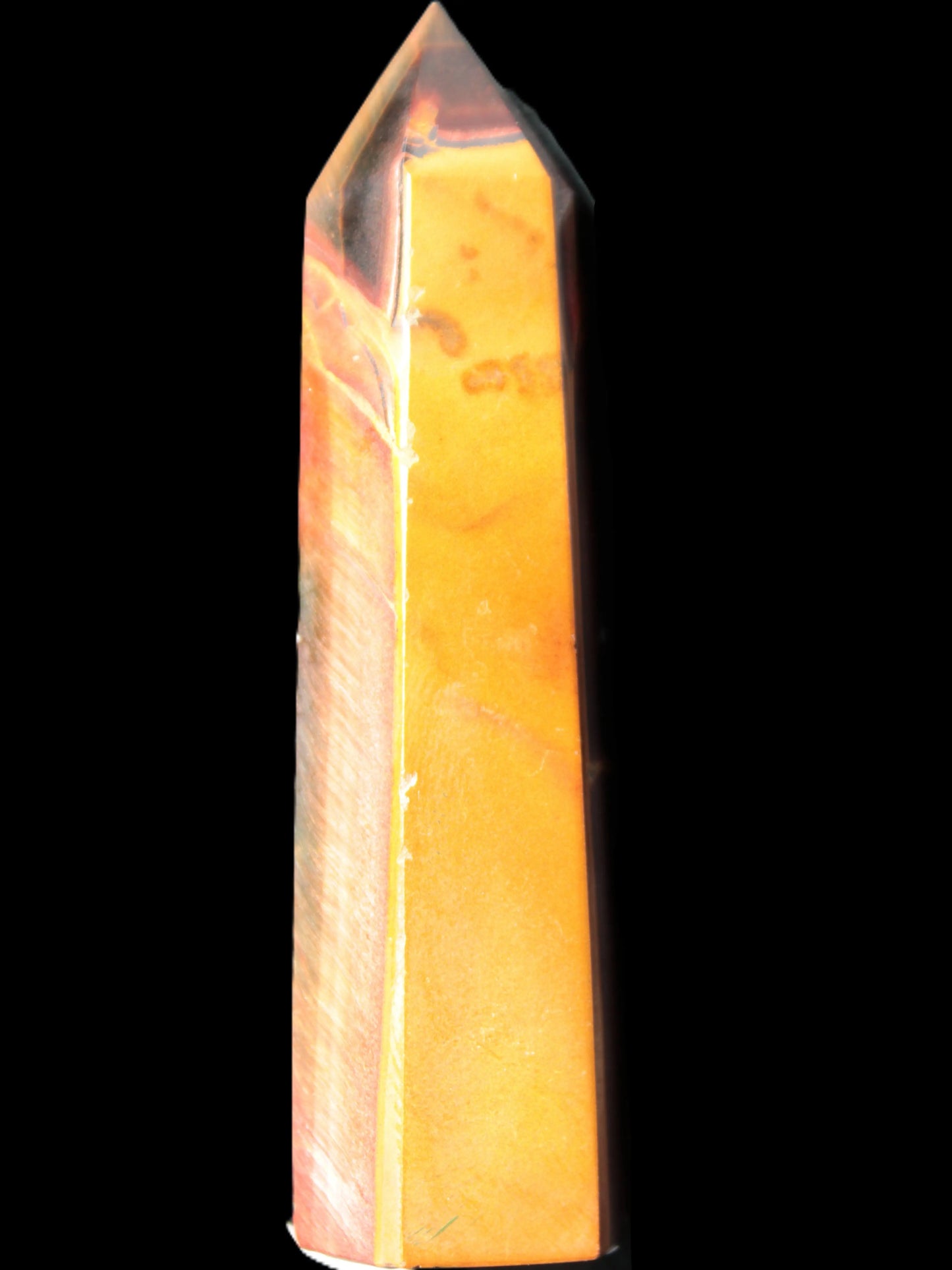 Red Tigers Eye wand 80mm 51.7g Rocks and Things Store