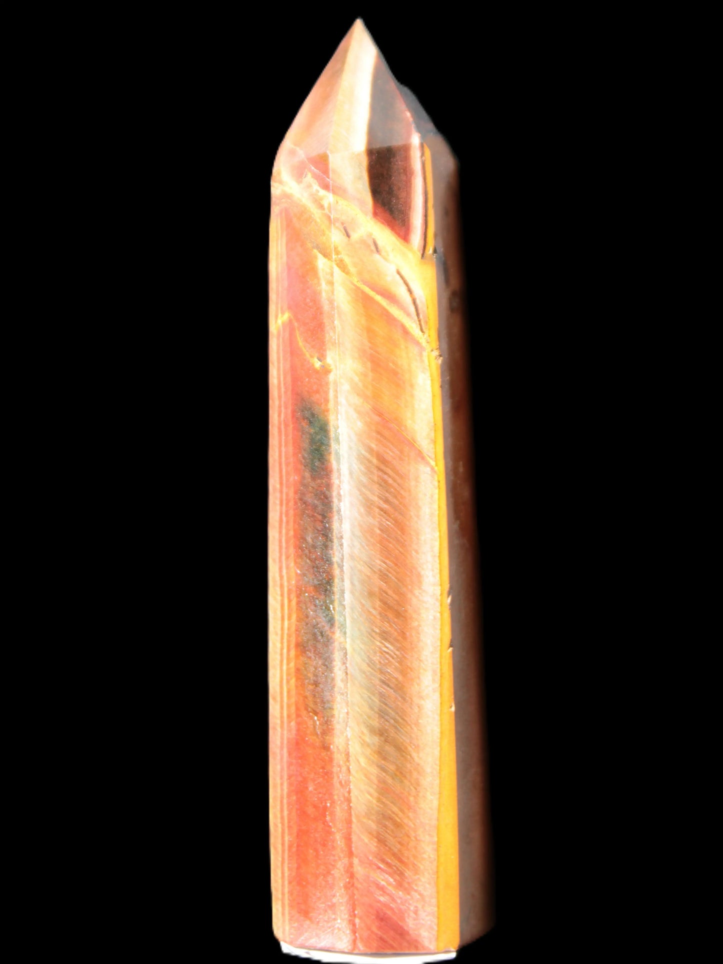Red Tigers Eye wand 80mm 51.7g Rocks and Things Store