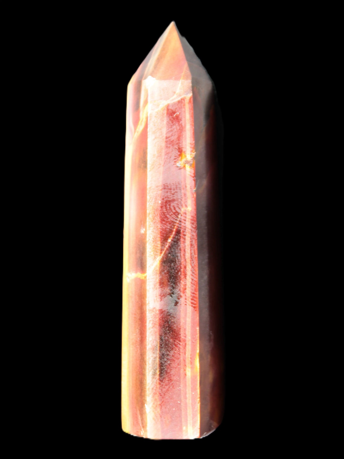 Red Tigers Eye wand 80mm 51.7g Rocks and Things Store