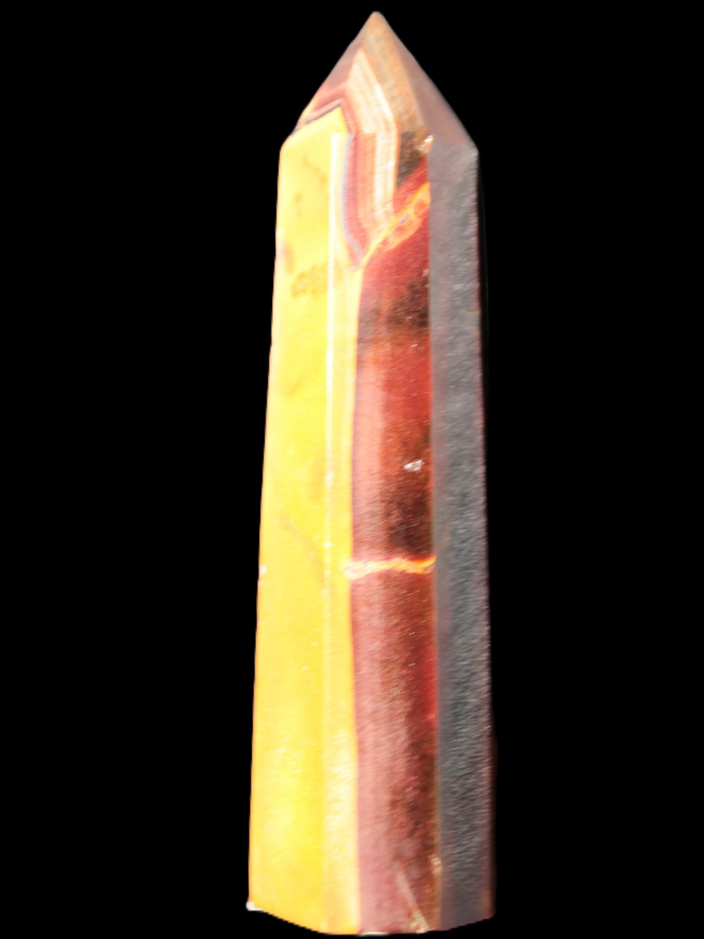 Red Tigers Eye wand 80mm 51.7g Rocks and Things Store